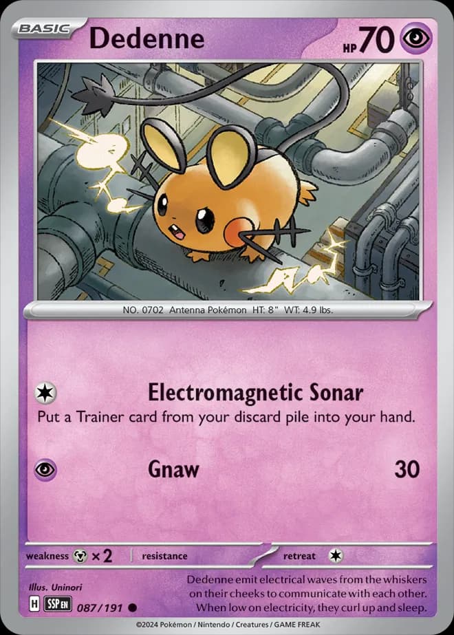 Dedenne 087 Normal