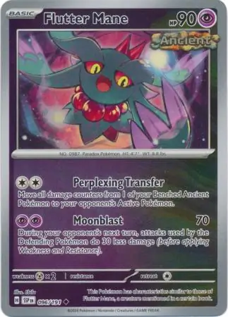 Flutter Mane Reverse Holo 096