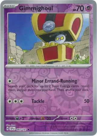 Gimmighoul Reverse Holo 097