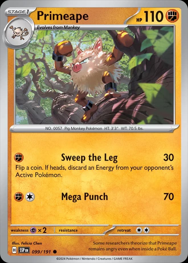 Primeape 099 Normal