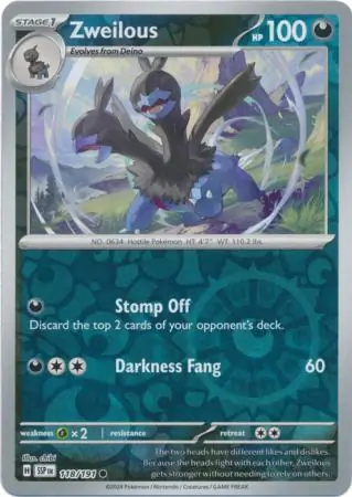Zweilous Reverse Holo 118