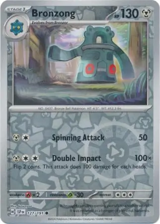 Bronzong Reverse Holo 127 Normal