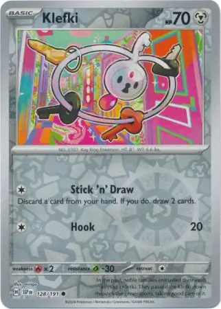 Klefki Reverse Holo 128 Normal