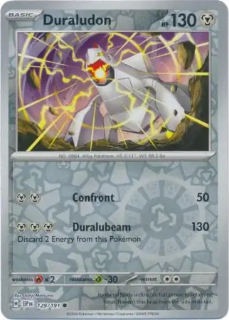 Duraludon Reverse Holo 129 Normal