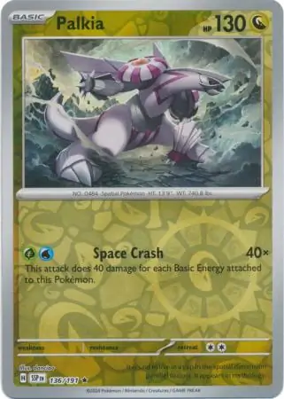 Palkia Reverse Holo 136