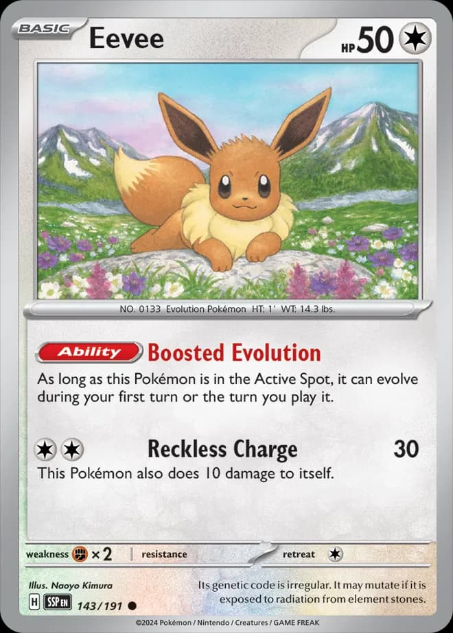 Eevee 143 Normal
