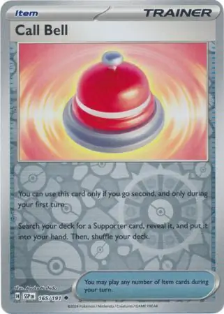 Call Bell Reverse Holo 165 Normal