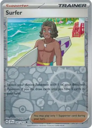 Surfer Reverse Holo 187 Normal