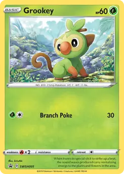 Grookey SWSH001 Normal