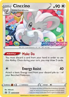 Cinccino Prerelease SWSH009 Normal