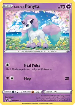 Galarian Ponyta SWSH013