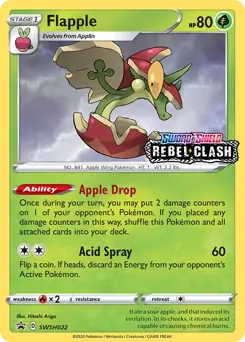 Flapple Prerelease SWSH022