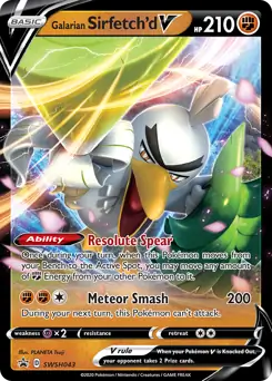 Galarian Sirfetch'd V SWSH043 Normal