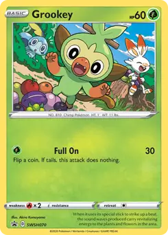 Grookey SWSH070 Normal