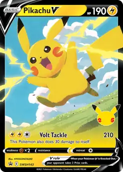 Pikachu V SWSH143 Normal