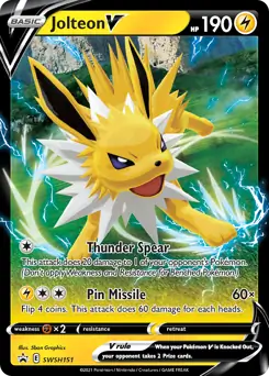 Jolteon V SWSH151 Normal