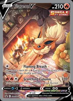 Flareon V SWSH179 Normal