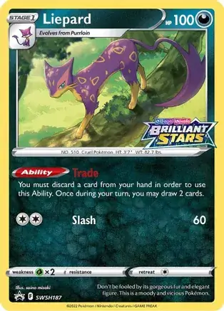 Liepard SWSH187 Normal