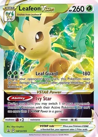Leafeon VSTAR SWSH195 Normal