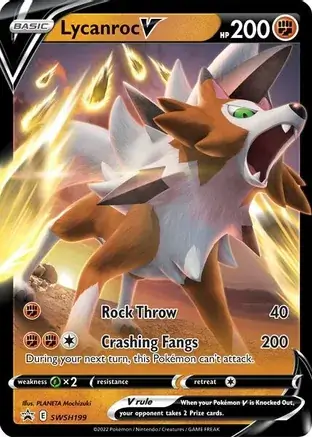 Lycanroc V SWSH199 Normal