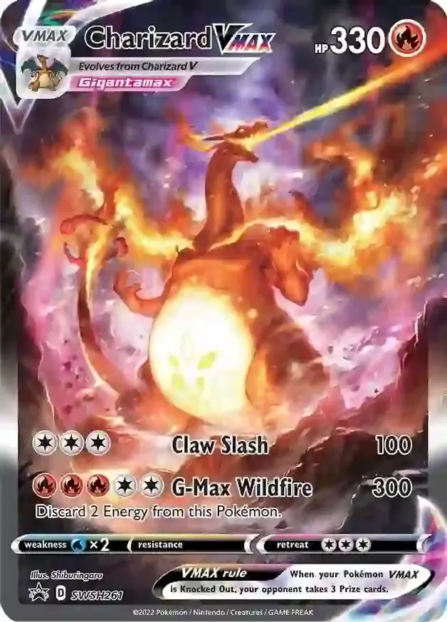 Charizard VMAX SWSH261 Normal