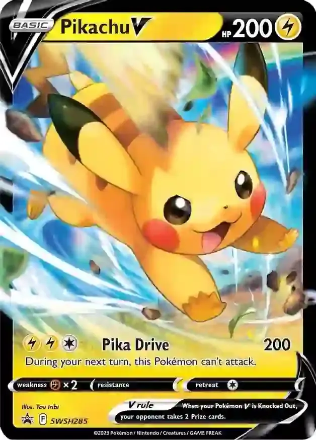 Pikachu V SWSH285 Normal