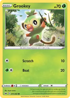 Grookey 011 Normal