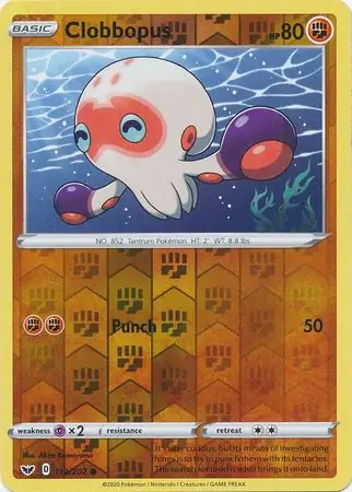 Clobbopus Reverse Holo 112 Normal