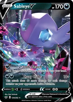 Sableye V 120 Normal