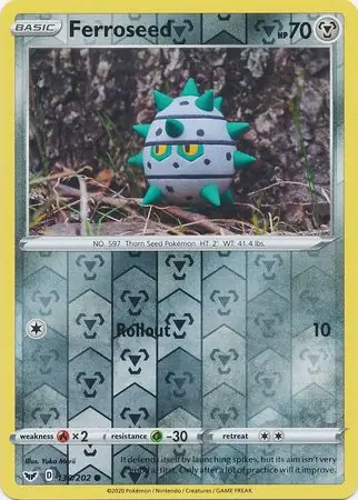 Ferroseed Reverse Holo 130