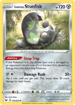 Galarian Stunfisk 132 Normal