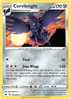 Corviknight 135 Normal
