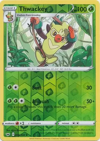 Thwackey Reverse Holo 013