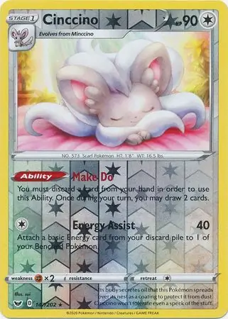 Cinccino Reverse Holo 147