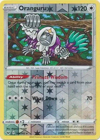 Oranguru Reverse Holo 148