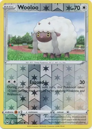 Wooloo Reverse Holo 152
