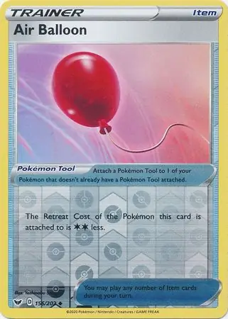 Air Balloon Reverse Holo 156
