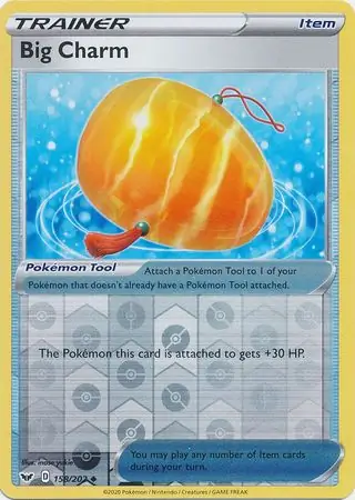 Big Charm Reverse Holo 158