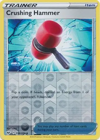 Crushing Hammer Reverse Holo 159 Normal