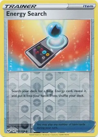 Energy Search Reverse Holo 161 Normal