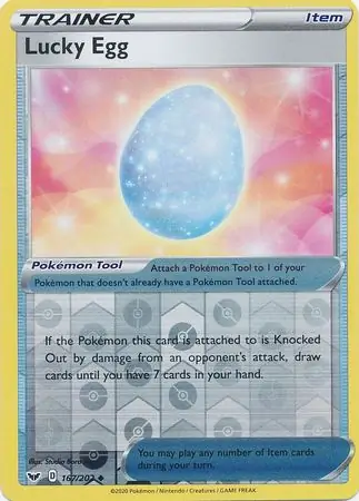 Lucky Egg Reverse Holo 167