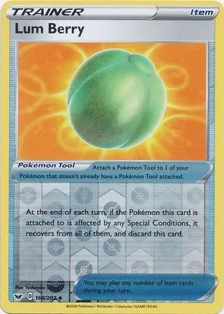 Lum Berry Reverse Holo 168