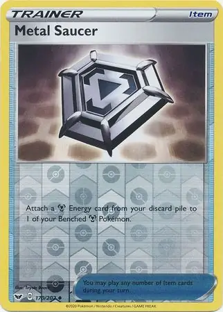 Metal Saucer Reverse Holo 170