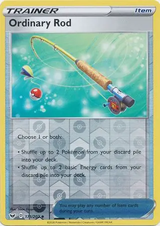 Ordinary Rod Reverse Holo 171 Normal