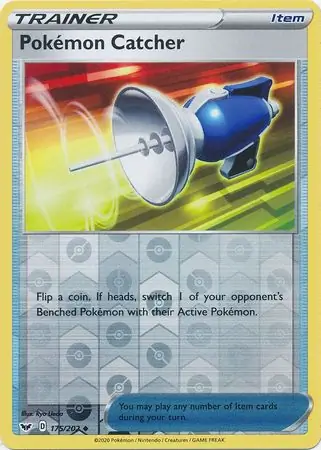Pokemon Catcher Reverse Holo 175