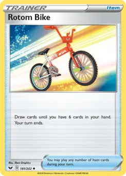 Rotom Bike 181 Normal
