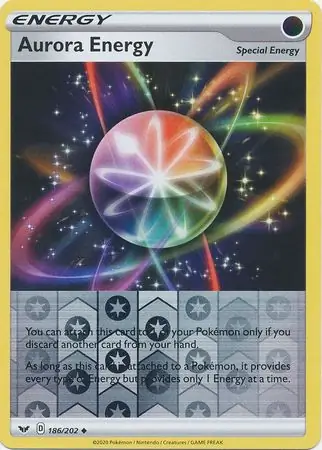 Aurora Energy Reverse Holo 186