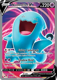 Full Art Wobbuffet V 191 Normal