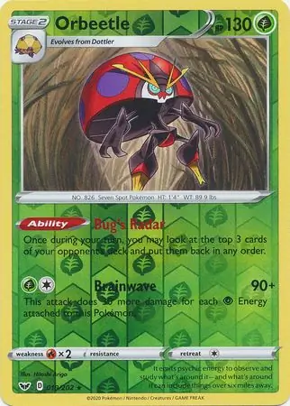 Orbeetle Reverse Holo 019 Normal