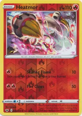 Heatmor Reverse Holo 026